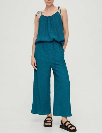 Pantaloni s.Oliver, turcoaz