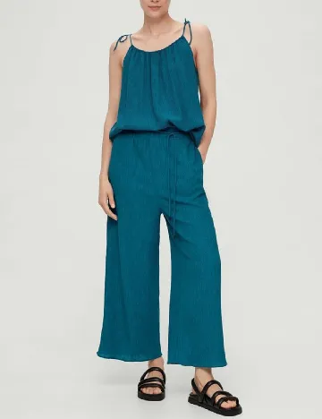 Pantaloni s.Oliver, turcoaz