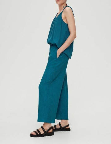 Pantaloni s.Oliver, turcoaz