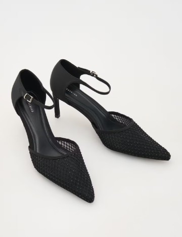 Pantofi Reserved, negru