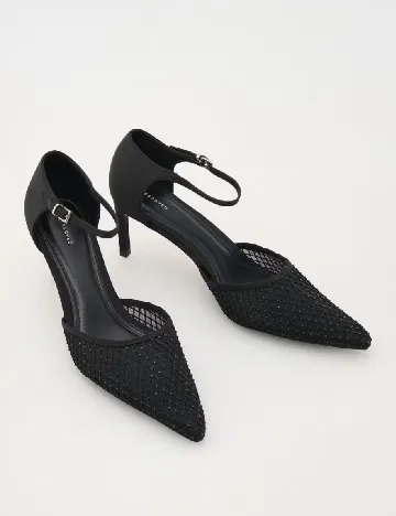 Pantofi Reserved, negru