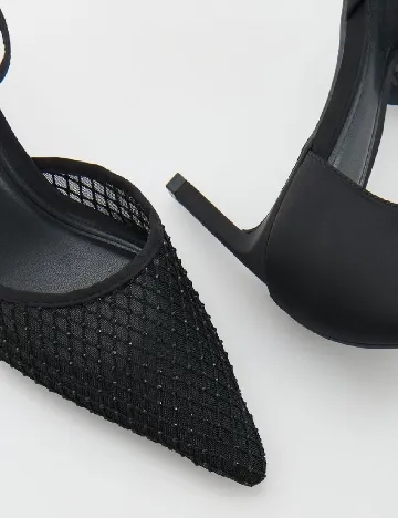 Pantofi Reserved, negru
