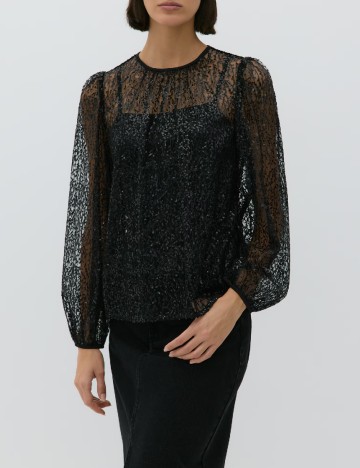 Bluza Reserved, negru