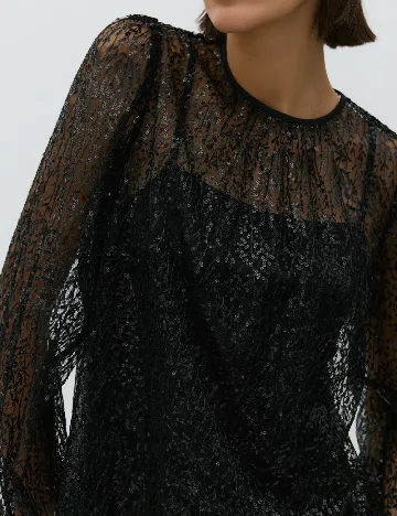 Bluza Reserved, negru