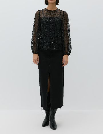 Bluza Reserved, negru