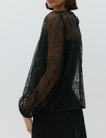 Bluza Reserved, negru