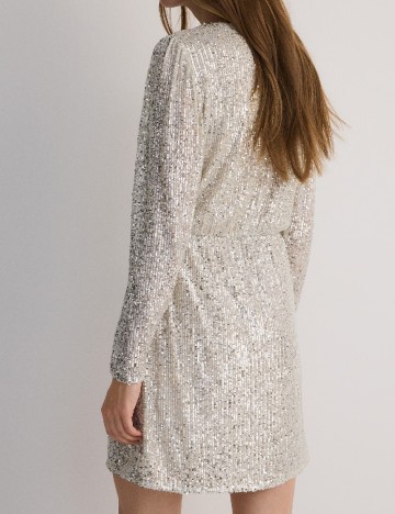 Rochie scurta Reserved, crem