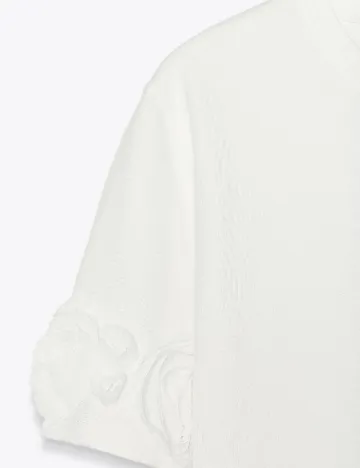 Tricou Zara, alb