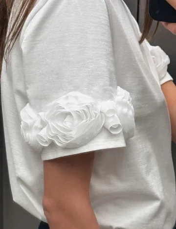 Tricou Zara, alb