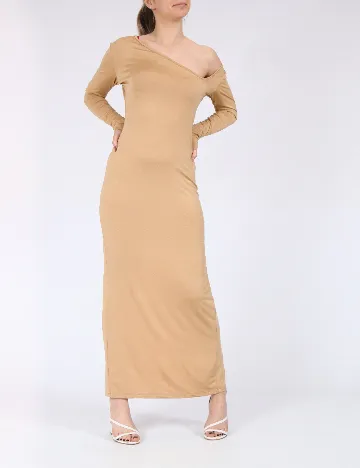 Rochie lunga SHEIN, maro