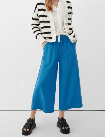 Pantaloni Q/S, albastru