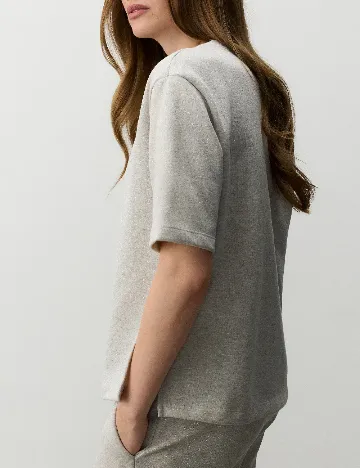 Tricou Reserved, gri