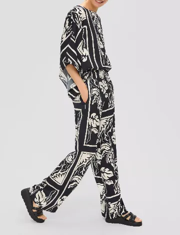 Pantaloni s.Oliver, negru