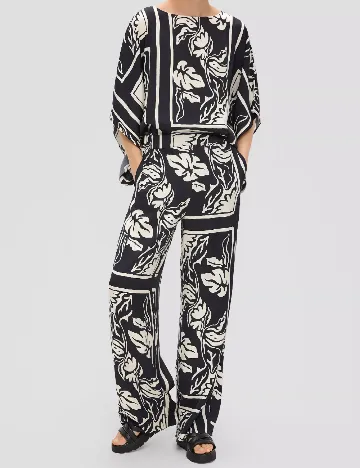 Pantaloni s.Oliver, negru
