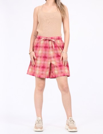 Pantaloni scurti Vero Moda, roz