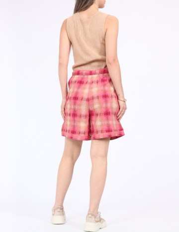 Pantaloni scurti Vero Moda, roz