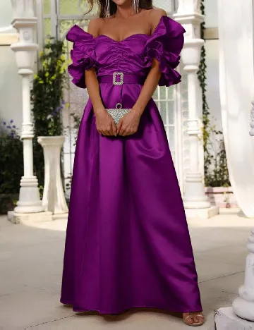 Rochie lunga Faeriesty, mov