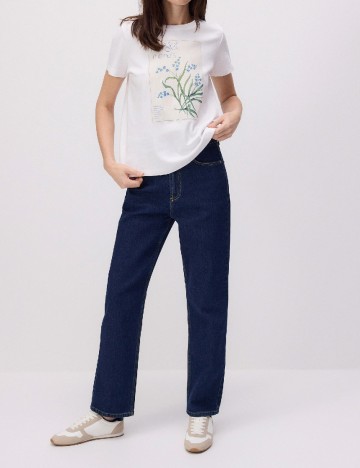 Tricou Reserved, alb