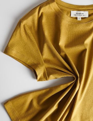 Tricou Reserved, verde oliv