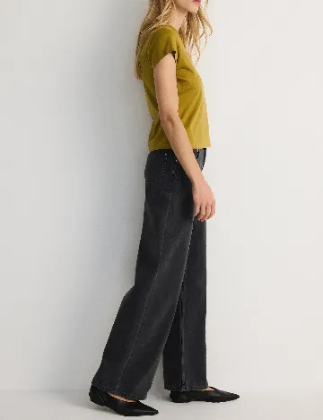 Tricou Reserved, verde oliv