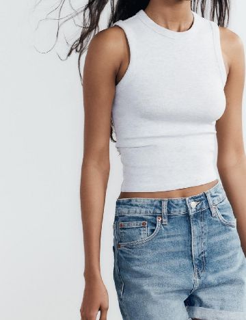 Top Zara, gri