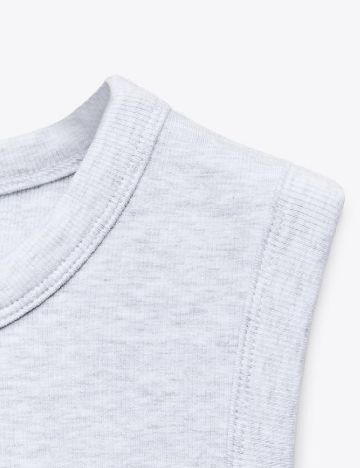 Top Zara, gri