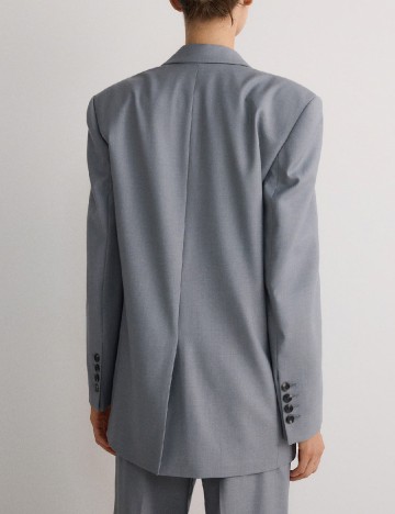 Sacou Oversize Reserved, gri
