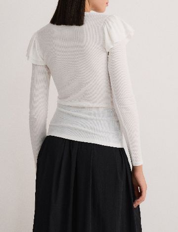 Bluza Reserved, alb