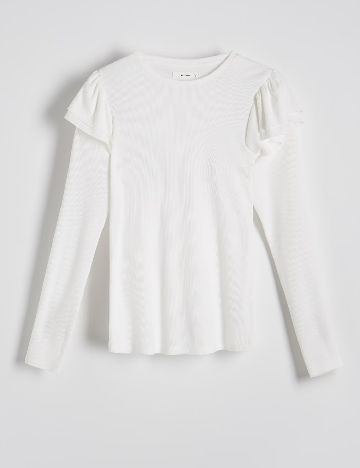Bluza Reserved, alb
