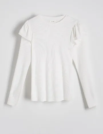 Bluza Reserved, alb