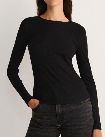 Bluza Reserved, negru