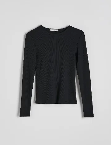 Bluza Reserved, negru