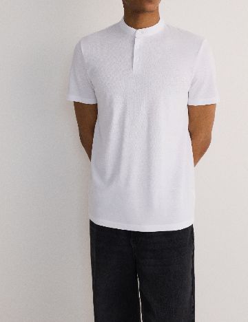 Tricou Reserved, alb