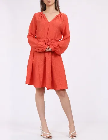 Rochie scurta Vero Moda, portocaliu