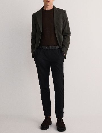 Pantaloni Reserved, negru