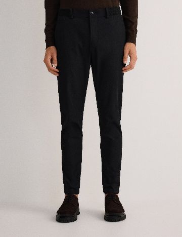 Pantaloni Reserved, negru