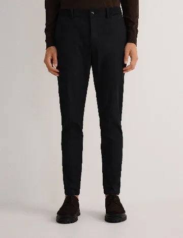 Pantaloni Reserved, negru