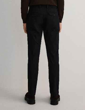 Pantaloni Reserved, negru