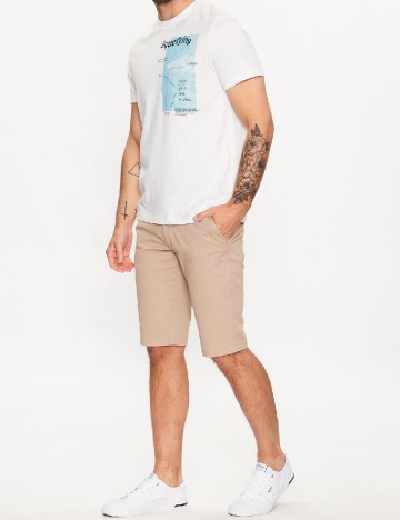 Pantaloni scurti s.Oliver, crem