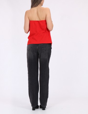 Top Vero Moda, rosu