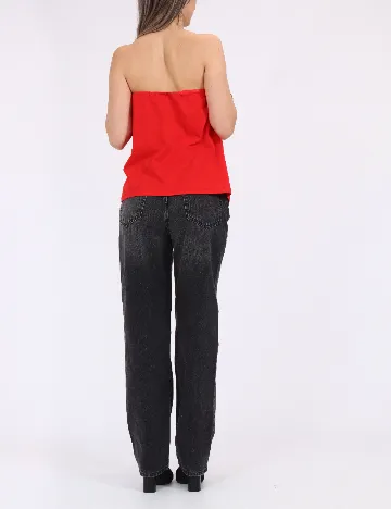 Top Vero Moda, rosu