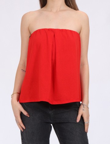 Top Vero Moda, rosu