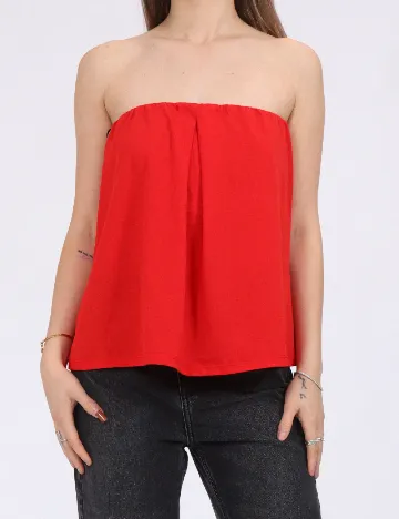 Top Vero Moda, rosu
