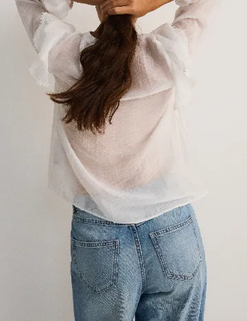 Bluza Reserved, alb
