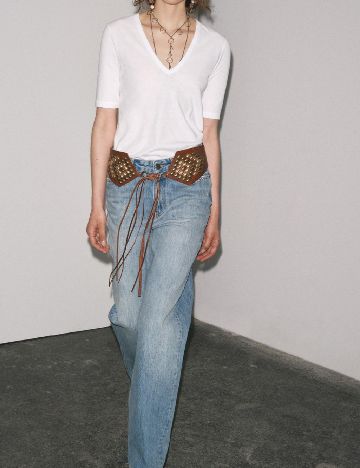 Tricou Zara, alb