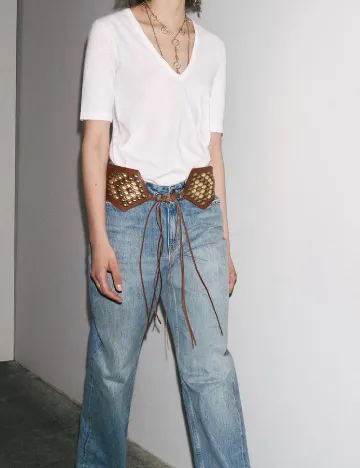 Tricou Zara, alb