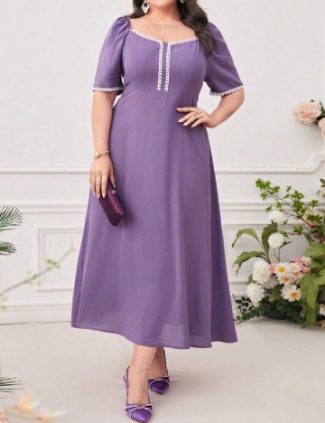 Rochie lunga SHEIN CURVE, mov
