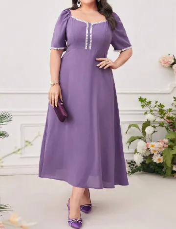 Rochie lunga SHEIN CURVE, mov