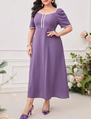 Rochie lunga SHEIN CURVE, mov
