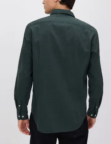 Camasa Reserved, verde inchis